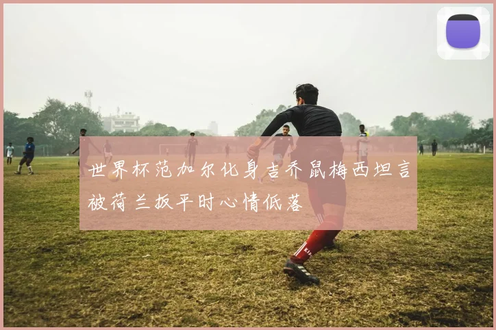 世界杯范加尔化身吉乔鼠梅西坦言被荷兰扳平时心情低落
